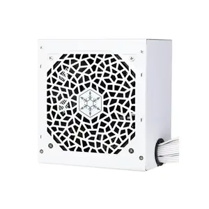 SilverStone ATTIS 650R Bronze 650W Power Supply, 80 PLUS Bronze Certified Efficiency, ATX 3.1 and PCIe 5.1 Ready, 120mm Silent Cooling Fan, Reliable Gaming PSU White