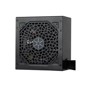 SilverStone ATTIS 650R Bronze 650W Power Supply, 80 PLUS Bronze Certified Efficiency, ATX 3.1 and PCIe 5.1 Ready, 120mm Silent Cooling Fan, Reliable Gaming PSU Black
