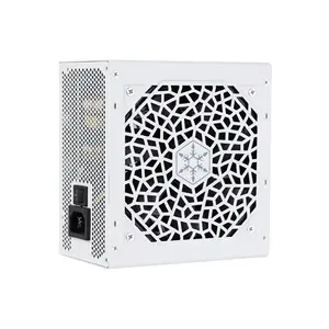 SilverStone ATTIS 650R Bronze 650W Power Supply, 80 PLUS Bronze Certified Efficiency, ATX 3.1 and PCIe 5.1 Ready, 120mm Silent Cooling Fan, Reliable Gaming PSU White