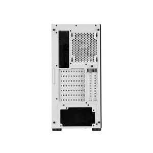 SilverStone SST-FAR1W-PRO-V2 FARA R1 PRO V2 Mid Tower Gaming Case, Tempered Glass Side Panel, Pre-Installed ARGB Fans, ATX Motherboard Support, High Airflow PC Chassis White