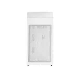 SilverStone SST-FAR1W-PRO-V2 FARA R1 PRO V2 Mid Tower Gaming Case, Tempered Glass Side Panel, Pre-Installed ARGB Fans, ATX Motherboard Support, High Airflow PC Chassis White