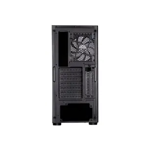 SilverStone SST-FAR1B-PRO-V2 FARA R1 PRO V2 Mid Tower Gaming Case, Tempered Glass Side Panel, Pre-Installed ARGB Fans, ATX Motherboard Support, High Airflow Mesh Front Panel PC Chassis Black