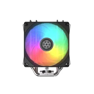 SilverStone Frost Mage 600 ARGB CPU Air Cooler, Single Tower Heatsink Design, 6 Copper Heatpipes, 120mm PWM Fan, Addressable RGB Lighting, High-Performance Air Cooling System