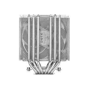 SilverStone HYD120-ARGB-V2 Hydrogon D120 CPU Air Cooler, Dual Tower, 6 Heatpipes, Dual 120mm PWM Fans, ARGB, White