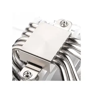 SilverStone HYD120-ARGB-V2 Hydrogon D120 CPU Air Cooler, Dual Tower, 6 Heatpipes, Dual 120mm PWM Fans, ARGB, White