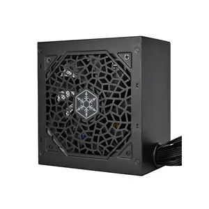 SilverStone Strider 550 EF 550W Power Supply, 80 PLUS Certified Efficiency, Single +12V Rail Design, ATX Form Factor, 120mm Silent Cooling Fan, Reliable Desktop PSU Black