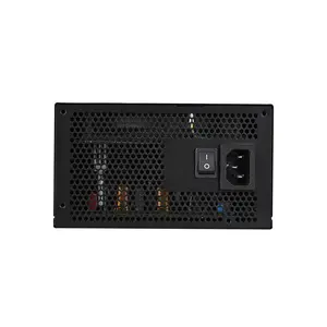 SilverStone Strider 550 EF 550W Power Supply, 80 PLUS Certified Efficiency, Single +12V Rail Design, ATX Form Factor, 120mm Silent Cooling Fan, Reliable Desktop PSU Black