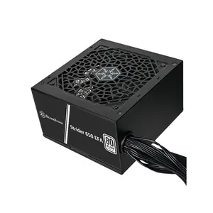 SilverStone Strider 650 EFA 650W Power Supply, 80 PLUS Certified Efficiency, ATX Form Factor, 120mm Silent Cooling Fan, Reliable Single-Rail Power Delivery PSU