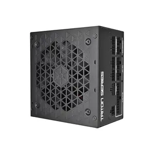 SilverStone Triton 1000Rz Triton 1000W Power Supply, Cybenetics Gold, ATX 3.1, Fully Modular, 120mm Fan, Black
