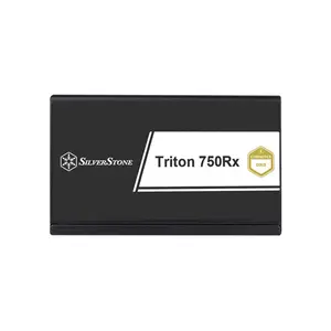 SilverStone Triton 750Rx 750W Power Supply, Cybenetics Gold Certified Efficiency, ATX 3.1 and PCIe 5.1 Ready, Non-Modular Design, 120mm Silent Cooling Fan, Reliable Gaming PSU