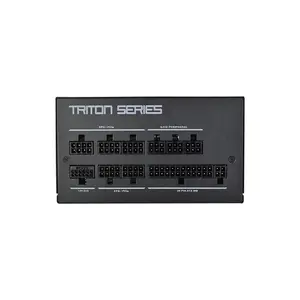 SilverStone Triton 850Rz 850W Power Supply, Cybenetics Gold Certified Efficiency, ATX 3.1 and PCIe 5.1 Ready, Modular Cable Design, 120mm Silent Cooling Fan, High-Performance Gaming PSU