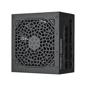 SilverStone Triton 850Rz 850W Power Supply, Cybenetics Gold Certified Efficiency, ATX 3.1 and PCIe 5.1 Ready, Modular Cable Design, 120mm Silent Cooling Fan, High-Performance Gaming PSU