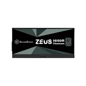 SilverStone ZEUS 1650R 1650W Power Supply, Cybenetics Platinum Certified Efficiency, ATX 3.1 and PCIe 5.1 Ready, Fully Modular Cabling Design, 135mm Silent Cooling Fan, High-End Performance PSU