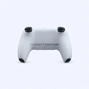 Sony PlayStation DualSense Wireless Controller White for PS5, PC, Mac & Mobile with Haptic Feedback, Adaptive Triggers, Built-in Microphone & Motion Controls