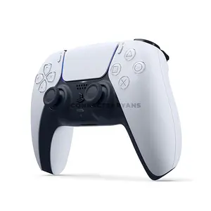 Sony PlayStation DualSense Wireless Controller White for PS5, PC, Mac & Mobile with Haptic Feedback, Adaptive Triggers, Built-in Microphone & Motion Controls