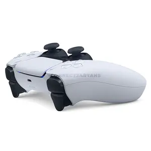Sony PlayStation DualSense Wireless Controller White for PS5, PC, Mac & Mobile with Haptic Feedback, Adaptive Triggers, Built-in Microphone & Motion Controls
