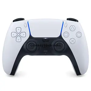 Sony PlayStation DualSense Wireless Controller White for PS5, PC, Mac & Mobile with Haptic Feedback, Adaptive Triggers, Built-in Microphone & Motion Controls