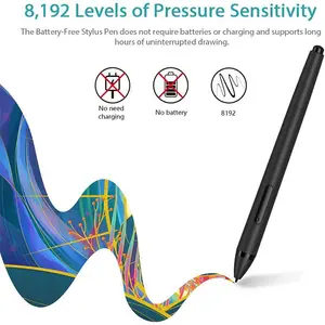 XP-Pen Star G960S Graphics Tablet, Digital Drawing Tablet, Battery-Free Stylus Support, Portable Creative Input Device, Professional Tablet for Digital Art, Illustration and Online Teaching