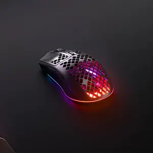 SteelSeries Aerox 3 Wireless Onyx Gaming Mouse Black Edition, Ultra-Lightweight Wireless Design, High-Precision Optical Sensor, Competitive Esports Gaming Mouse