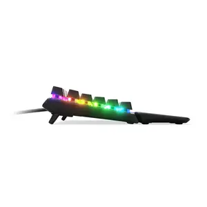 SteelSeries Apex 7 TKL Gaming Keyboard, Red Linear Mechanical Switches, Tenkeyless Layout Design, RGB Mechanical Gaming Keyboard