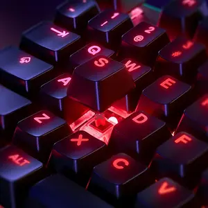SteelSeries Apex 7 TKL Gaming Keyboard, Red Linear Mechanical Switches, Tenkeyless Layout Design, RGB Mechanical Gaming Keyboard