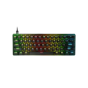 SteelSeries Apex 9 Mini Wired Gaming Keyboard, Optical Mechanical Switches, Compact 60% Layout Design, RGB Esports Gaming Keyboard