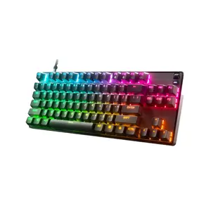 SteelSeries Apex 9 TKL Wired Gaming Keyboard, Optical Mechanical Switches, Tenkeyless Layout Design, RGB Competitive Gaming Keyboard
