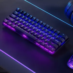 SteelSeries Apex Pro Mini Wireless Gaming Keyboard, OmniPoint Adjustable Mechanical Switches, Compact 60% Layout Design, Wireless Connectivity, RGB Esports Gaming Keyboard