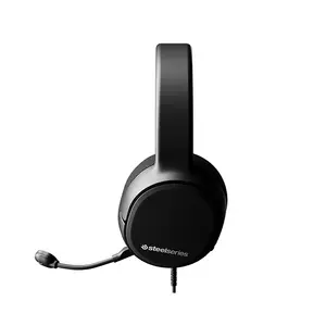 SteelSeries Arctis 1 Wired Gaming Headset All-Platform Black Edition, Lightweight Multi-Platform Gaming Audio System, High-Fidelity Sound Performance, Versatile Gaming Headset