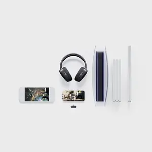 SteelSeries Arctis 1 Wireless Gaming Headphones Black Edition, Multi-Platform Wireless Audio System, Low-Latency Wireless Connectivity, Versatile Gaming Headset for PC and Console