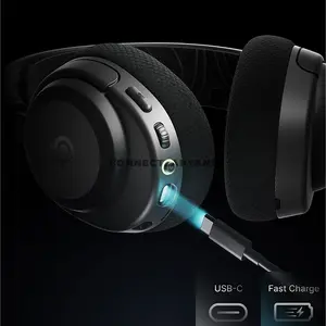 SteelSeries Arctis Nova 3P Wireless Black Gaming Headset for PlayStation, 2.4GHz + Bluetooth 5.3, Neodymium Drivers, Detachable 32kHz Mic, 40-Hour Battery, USB-C, 260g tr.steelseries.com