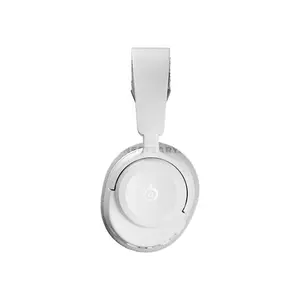 SteelSeries Arctis Nova 3P Wireless White Gaming Headset for PlayStation, 2.4GHz + Bluetooth 5.3, Neodymium Drivers, Detachable 32kHz Mic, 40-Hour Battery, USB-C, 260g