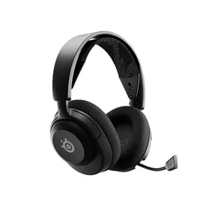 SteelSeries Arctis Nova 4X Wireless Gaming Headphones Black Edition, Multi-Platform Wireless Audio System, Low-Latency Wireless Connectivity, Gaming Headset for Console and PC