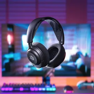 SteelSeries Arctis Nova 4X Wireless Gaming Headphones Black Edition, Multi-Platform Wireless Audio System, Low-Latency Wireless Connectivity, Gaming Headset for Console and PC