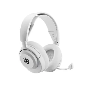 SteelSeries Arctis Nova 5 Wireless Gaming Headphones White Edition, Multi-Platform Wireless Audio System, High-Fidelity Sound Performance, Premium Wireless Gaming Headset
