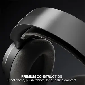 SteelSeries Arctis Nova 7P Wireless Gen 2 Black Gaming Headset for PS5, 2.4GHz + Bluetooth, 50+ Hour Battery, Neodymium Drivers, 360° Spatial Audio, USB-C, ChatMix