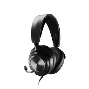 SteelSeries Arctis Nova Pro Wired Gaming Headset Black Edition, Premium Hi-Res Gaming Audio System, High-Fidelity Sound Performance, Professional Gaming Headphones