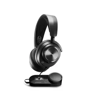 SteelSeries Arctis Nova Pro Wired Gaming Headset Black Edition, Premium Hi-Res Gaming Audio System, High-Fidelity Sound Performance, Professional Gaming Headphones