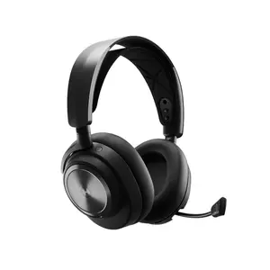 SteelSeries Arctis Nova Pro Wireless Gaming Headphones Black Edition, Premium Multi-Platform Wireless Audio System, High-Fidelity Sound, Professional Gaming Headset