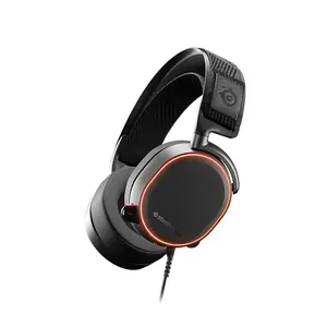 SteelSeries Arctis Pro Wired Gaming Headset Black Edition, Hi-Res Audio Gaming Headphones, Premium Sound Performance, Professional Gaming Headset