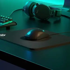 SteelSeries QcK Heavy Medium Gaming Mouse Pad, Thick Micro-Woven Cloth Surface, Non-Slip Rubber Base, Precision Tracking Premium Gaming Mousepad