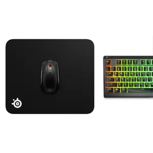 SteelSeries QcK Medium Gaming Mouse Pad, Micro-Woven Cloth Surface, Non-Slip Rubber Base, Precision Tracking Performance Gaming Mousepad