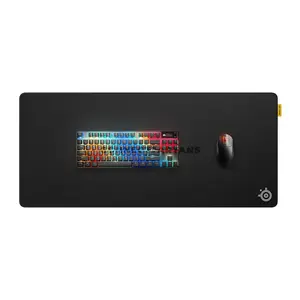 SteelSeries QcK Performance XL Control Black Gaming Mouse Pad, Micro-Textured High-Density Control Surface, High-Grade Neoprene Foam, Low-Profile Stitched Edges, Non-Slip Neoprene Rubber Base