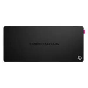 SteelSeries QcK Performance XL Speed Black Gaming Mouse Pad, 900×400×3.5mm, Ultra-Smooth Low-Friction Surface, High-Grade Neoprene Foam, Low-Profile Stitched Edges, Non-Slip Rubber Base