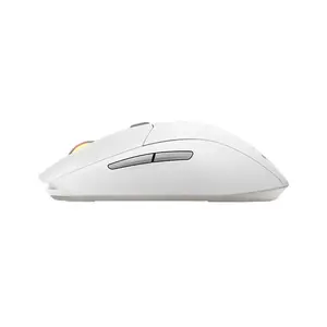 SteelSeries Rival 3 Gen 2 Wireless RGB Gaming Mouse White Edition, Dual Wireless Connectivity, High-Precision Optical Sensor, RGB Lighting Effects, Competitive Gaming Mouse