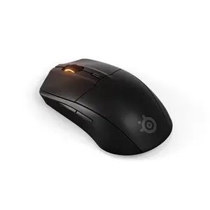SteelSeries Rival 3 Gen 2 Wireless RGB Gaming Mouse Black Edition, Dual Wireless Connectivity, High-Precision Optical Sensor, RGB Lighting Effects, Competitive Gaming Mouse