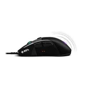 SteelSeries Rival 710 Wired Gaming Mouse, OLED Display Design, High-Precision Optical Sensor, Ergonomic Gaming Shape, Premium Performance Gaming Mouse