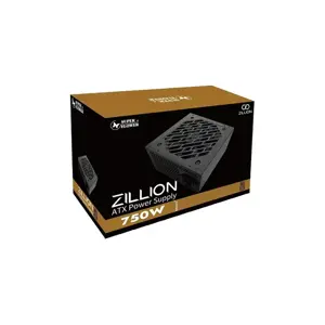 Super Flower Zillion 750W Power Supply, 80 PLUS Bronze Certified Efficiency, Reliable Power Delivery Design, Gaming and Productivity ATX PSU