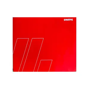 Swipe SP Ruby Large Gaming Mousepad Red Edition, Smooth Surface Extended Gaming Mat, Precision Mouse Tracking Design, Anti-Slip Base Gaming Pad