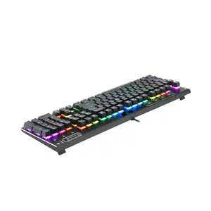 T-DAGGER Adriatic T-TGK316 Gaming Mechanical Keyboard, 104 Keys, RGB Backlight, OUTEMU Switches, Full Anti-Ghosting, Wired USB